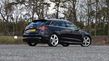 Audi RS3 group - rear three quarter