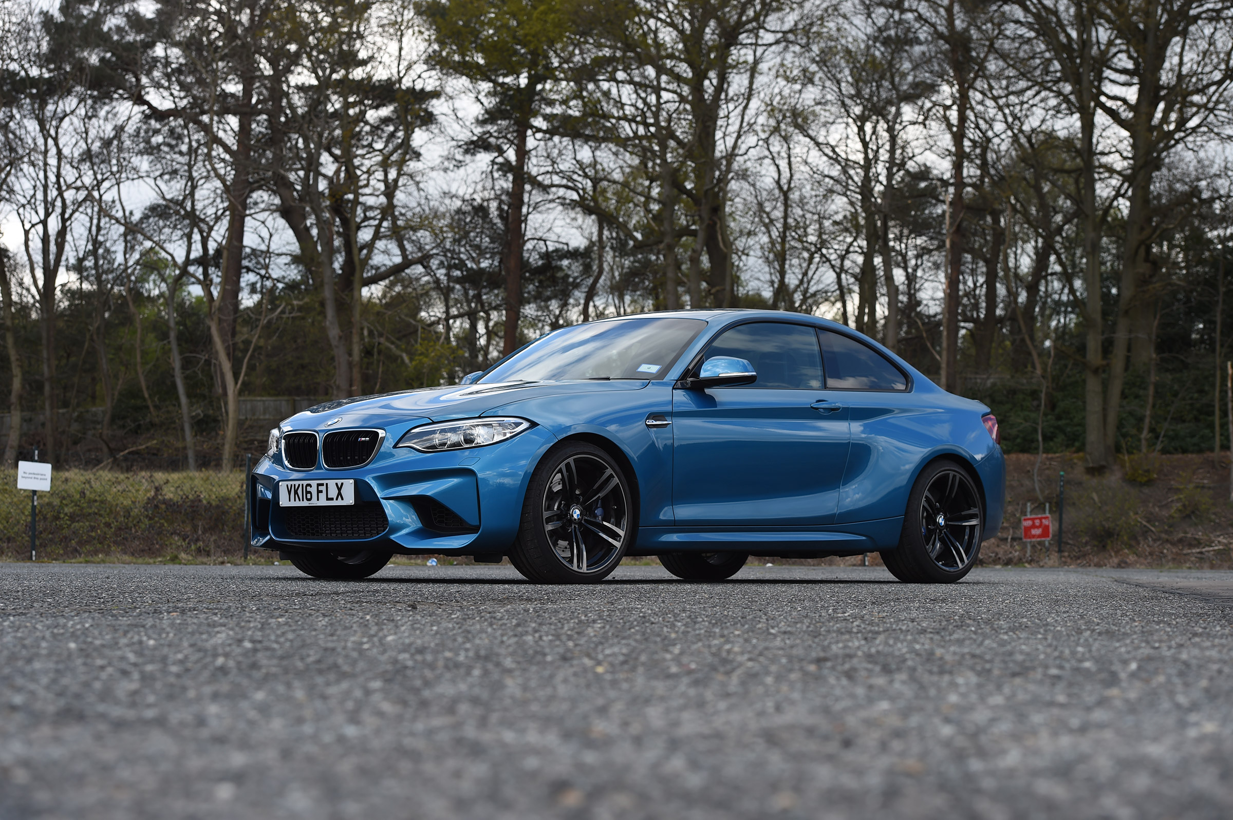 BMW M2 group - front three quarter