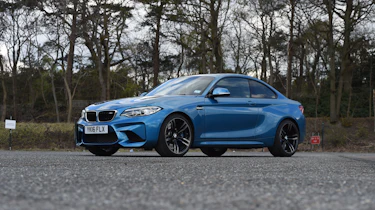 BMW M2 group - front three quarter