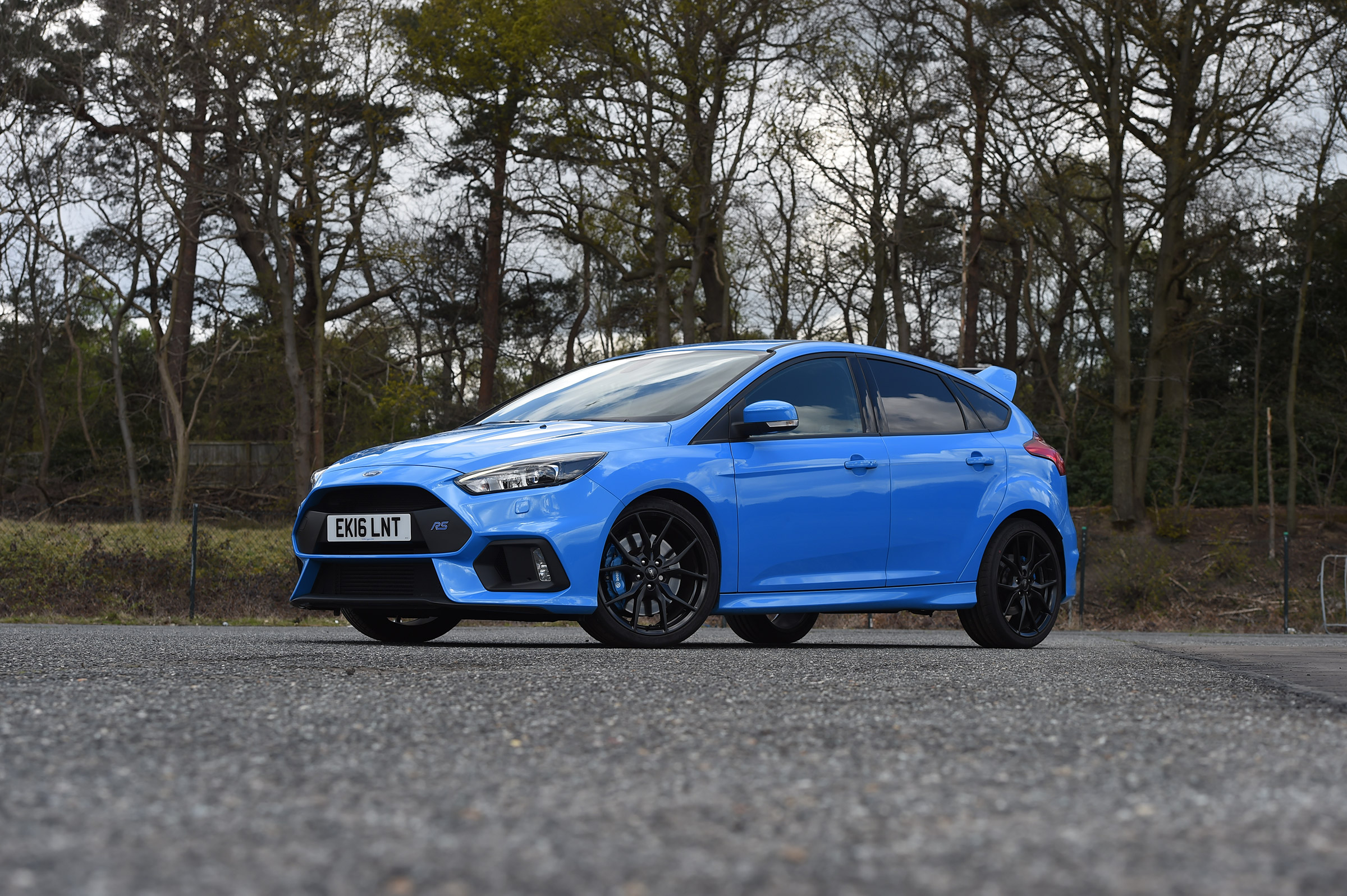 Ford Focus RS group - front three quarter