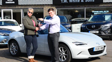 Long-term test review Mazda MX-5 - first report header