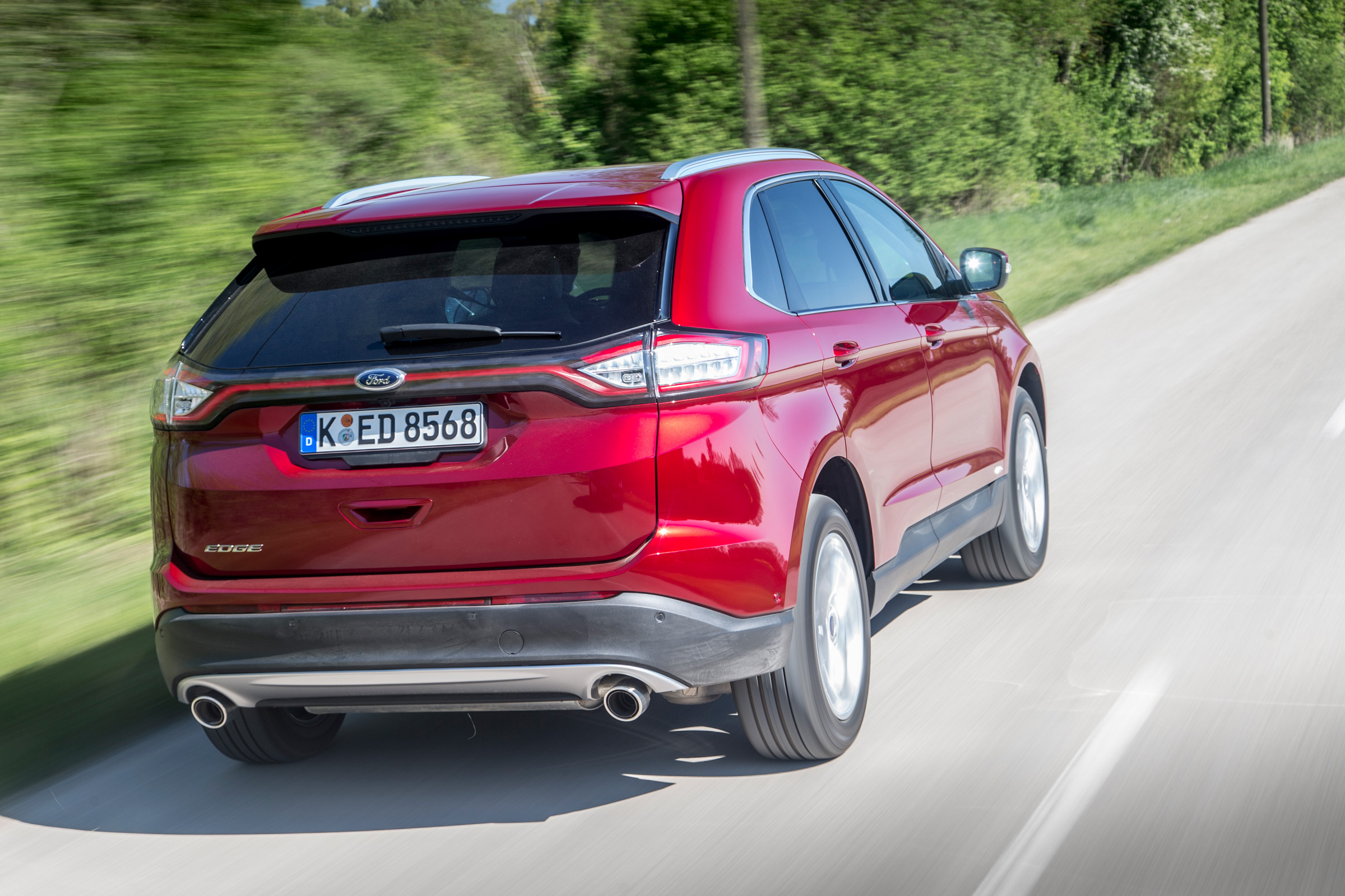 Ford Edge Titanium 2016 - rear tracking