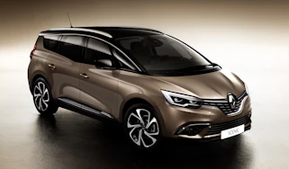 New Renault Grand Scenic 2016 - front quarter