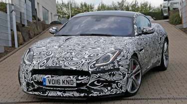 Jaguar F-Type Coupe 4cyl spy shot - front