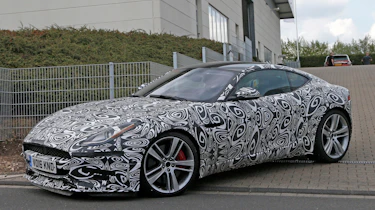Jaguar F-Type Coupe 4cyl spy shot - front quarter