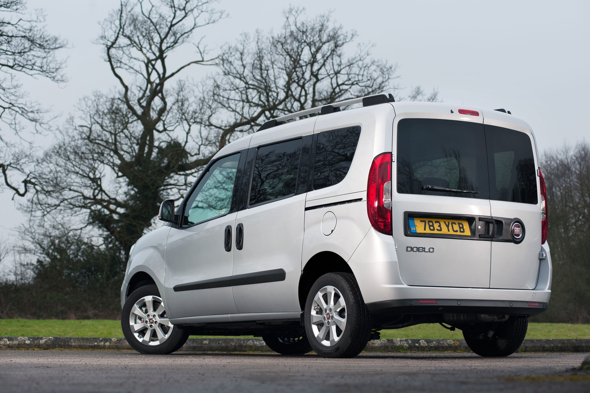 Fiat Doblo grey rear