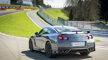 New Nissan GT-R 2016 rear driving