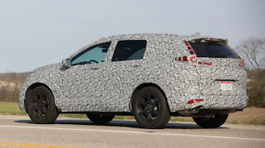 New Honda CR-V - spy shots - side/rear