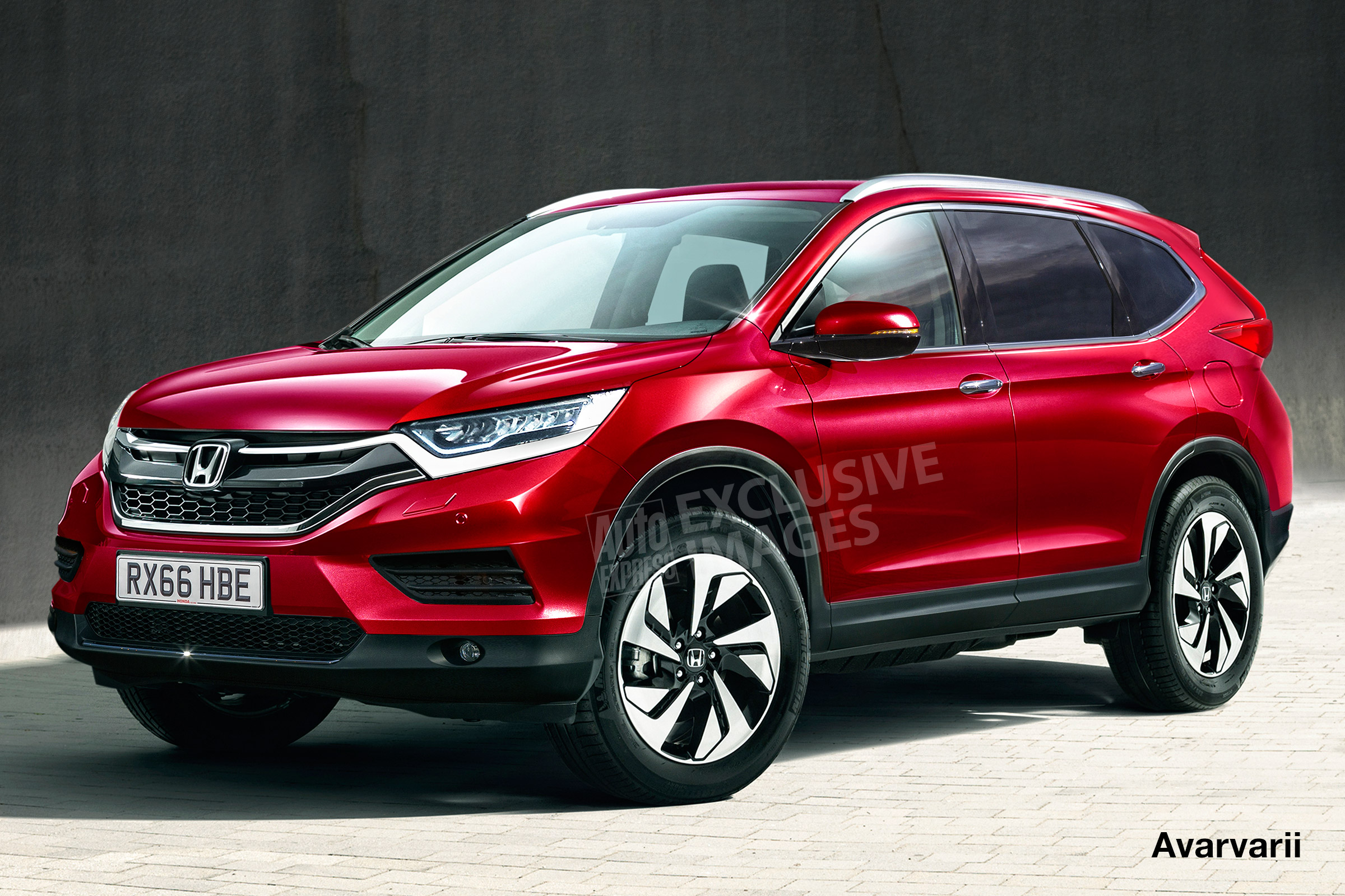 New Honda CR-V - exclusive image - front
