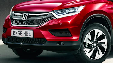 New Honda CR-V - exclusive image - front detail