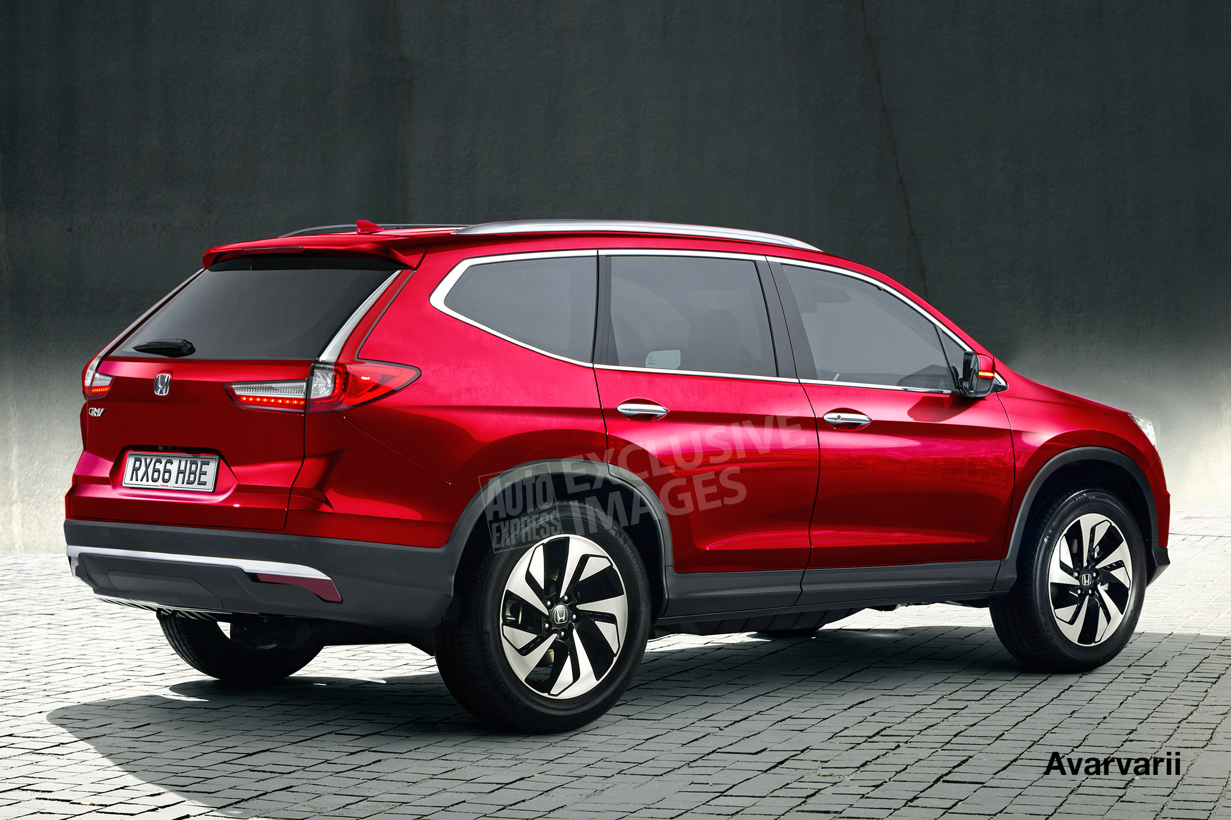 New Honda CR-V - exclusive image - rear