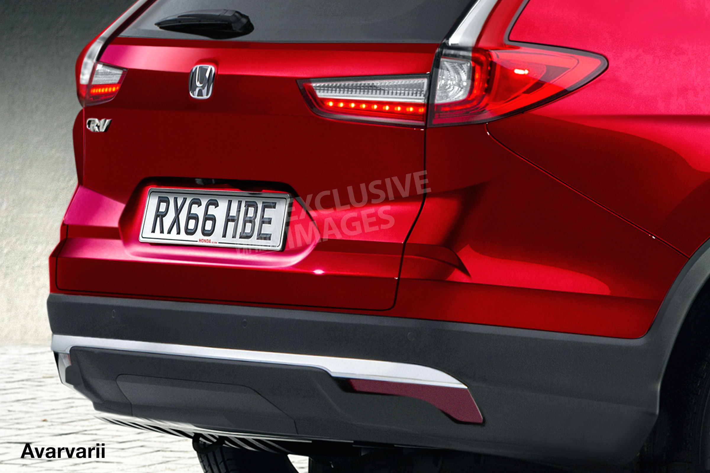 New Honda CR-V - exclusive image - rear detail