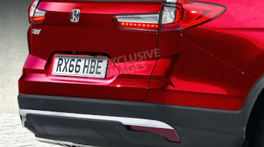 New Honda CR-V - exclusive image - rear detail