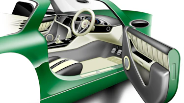 MG Horizon concept sketch - interior
