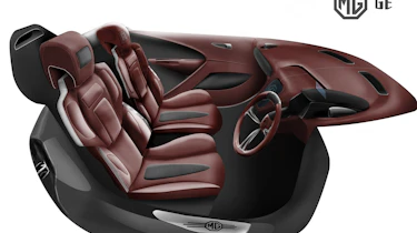 MG GE sketch - interior
