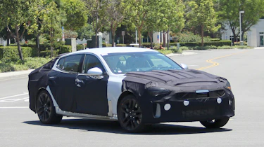 Kia GT spies front side