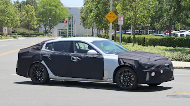 Kia GT spies side front