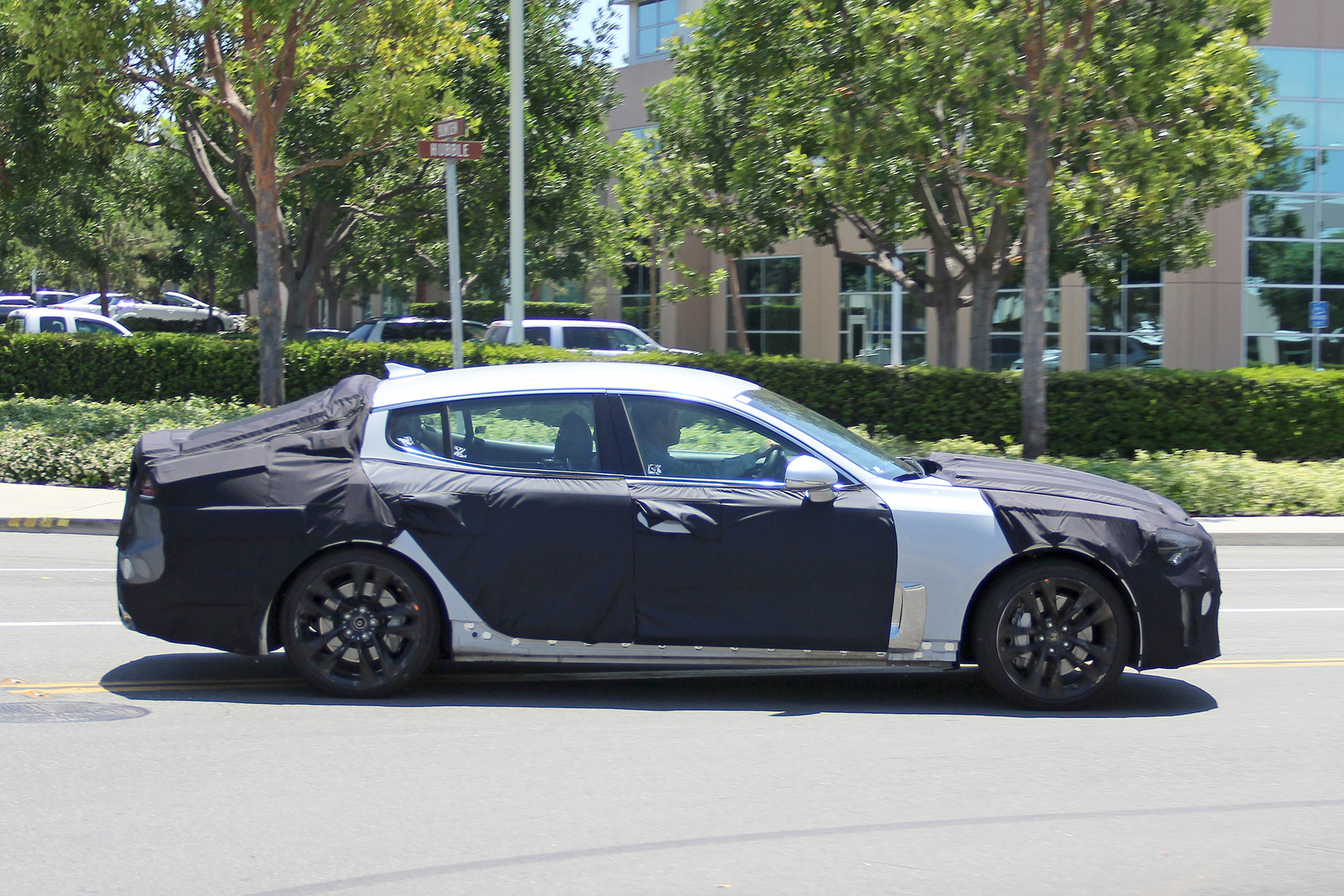 Kia GT spies side