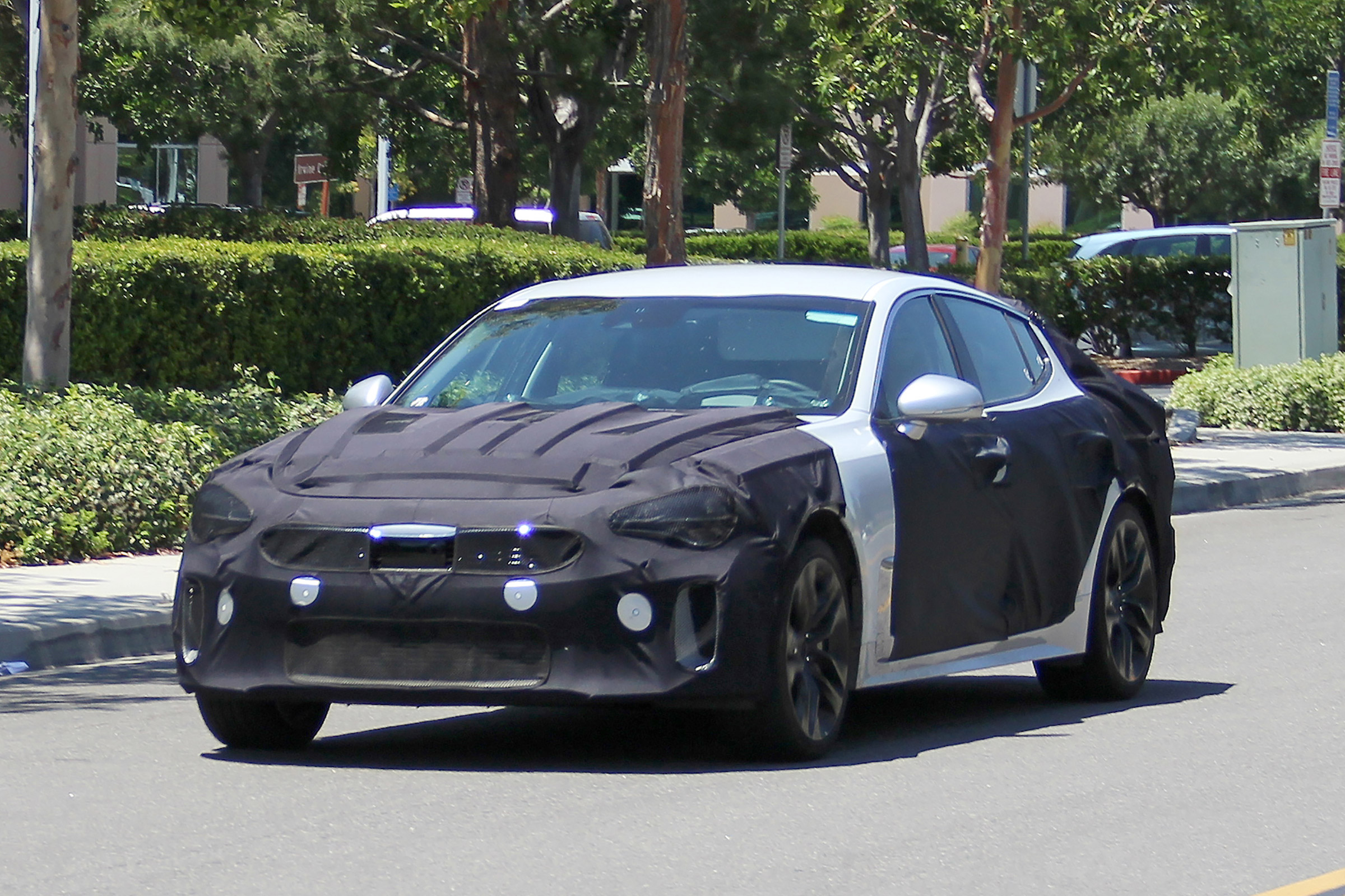 Kia GT spies front side