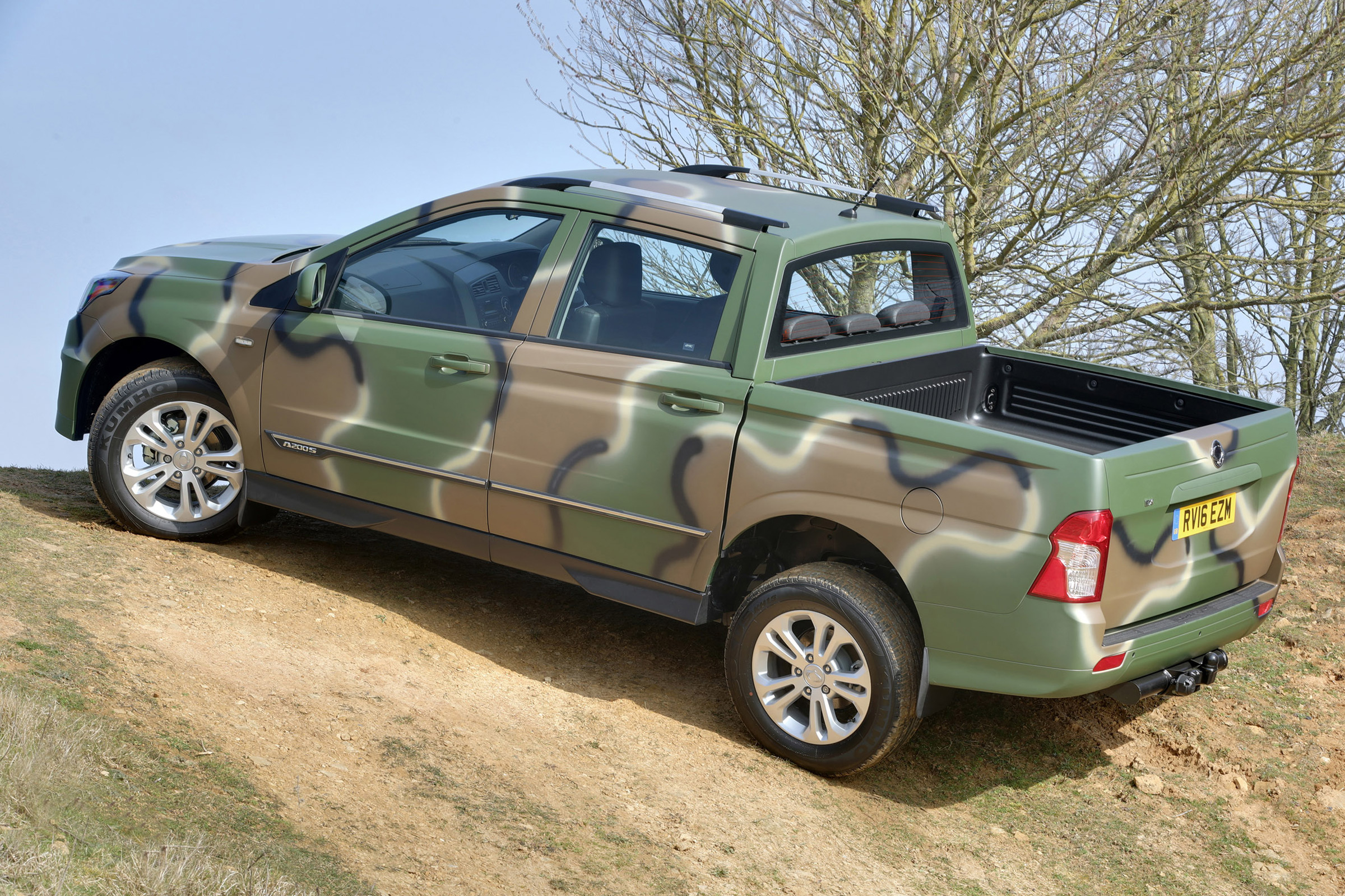 SsangYong Korando Sports DMZ - rear quarter