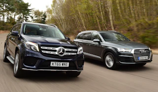 Mercedes GLS vs Audi Q7 - header
