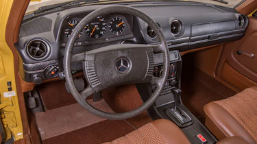 70 years of Mercedes E-Class - W123 interior