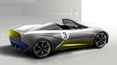 MG GE sketch - rear