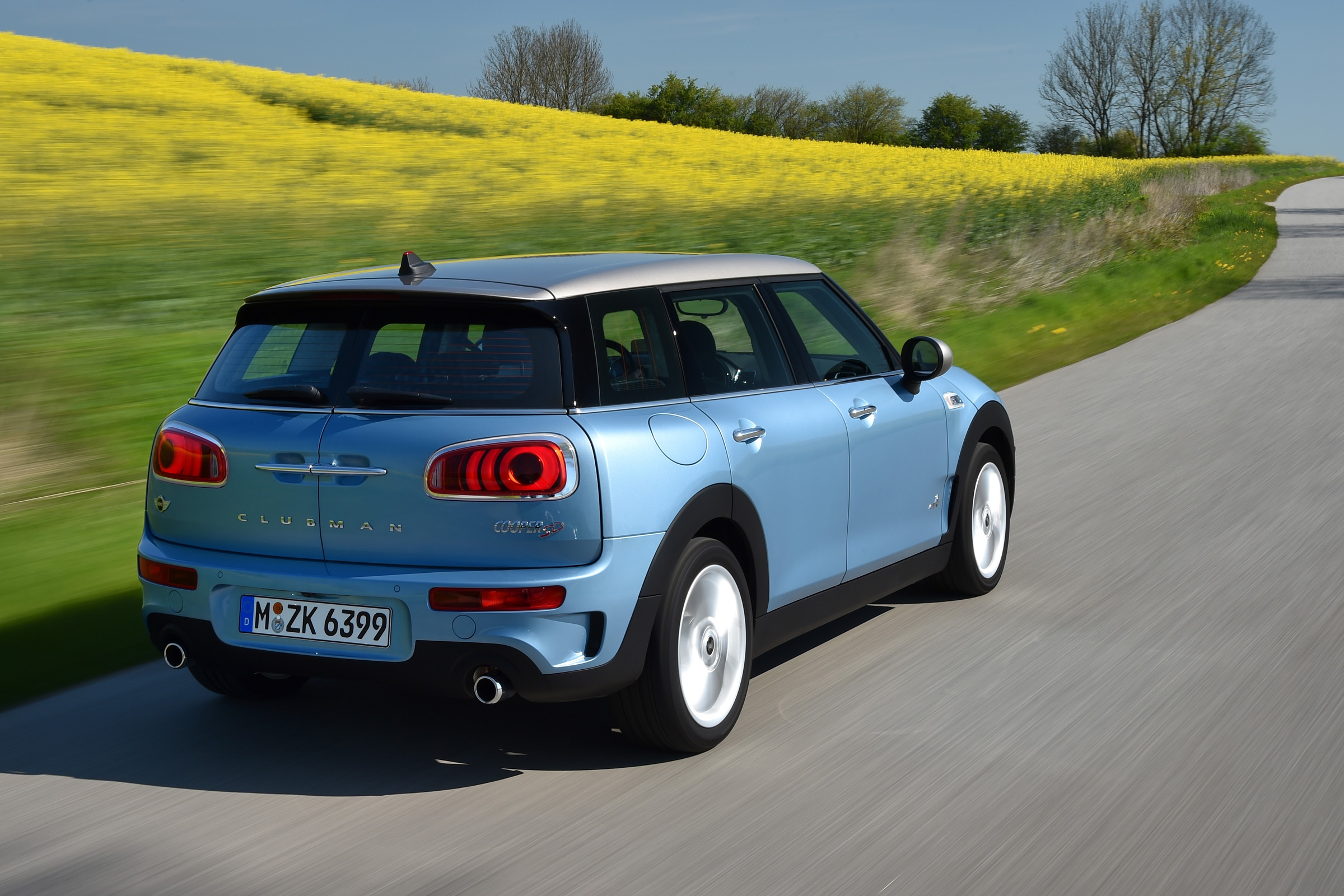 MINI Clubman ALL4 2016 - rear tracking 2