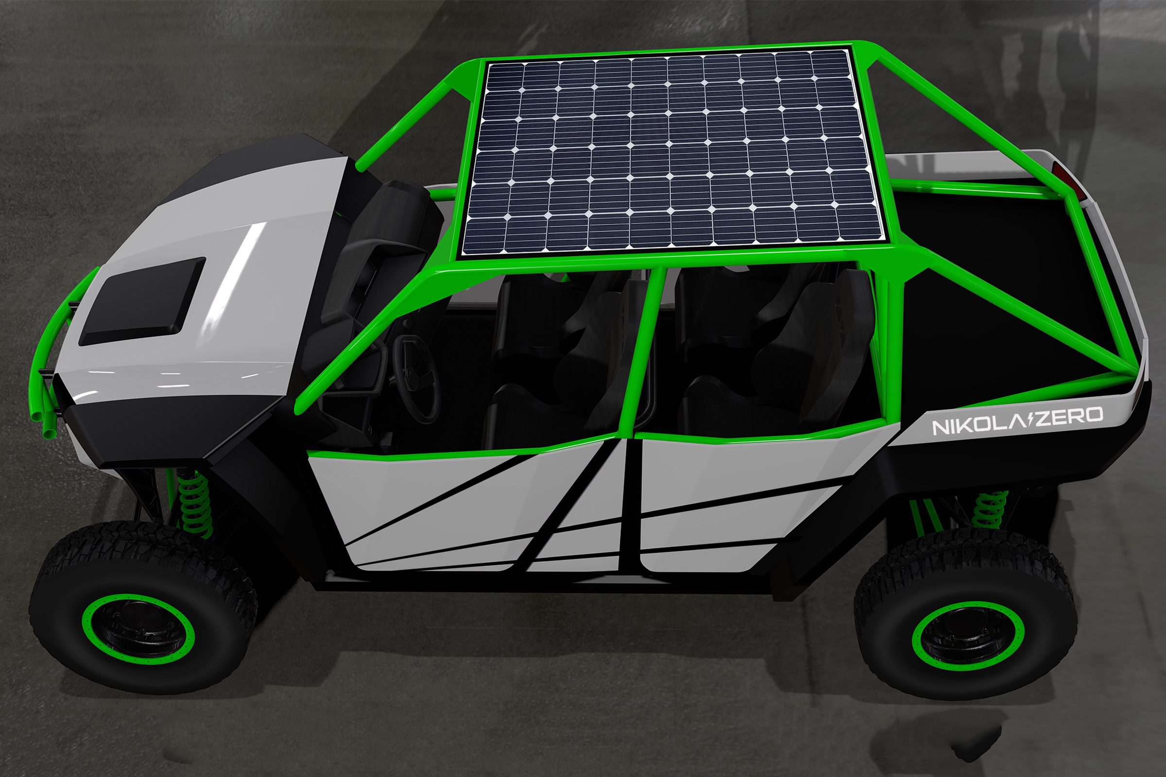 Nikola Zero - roof