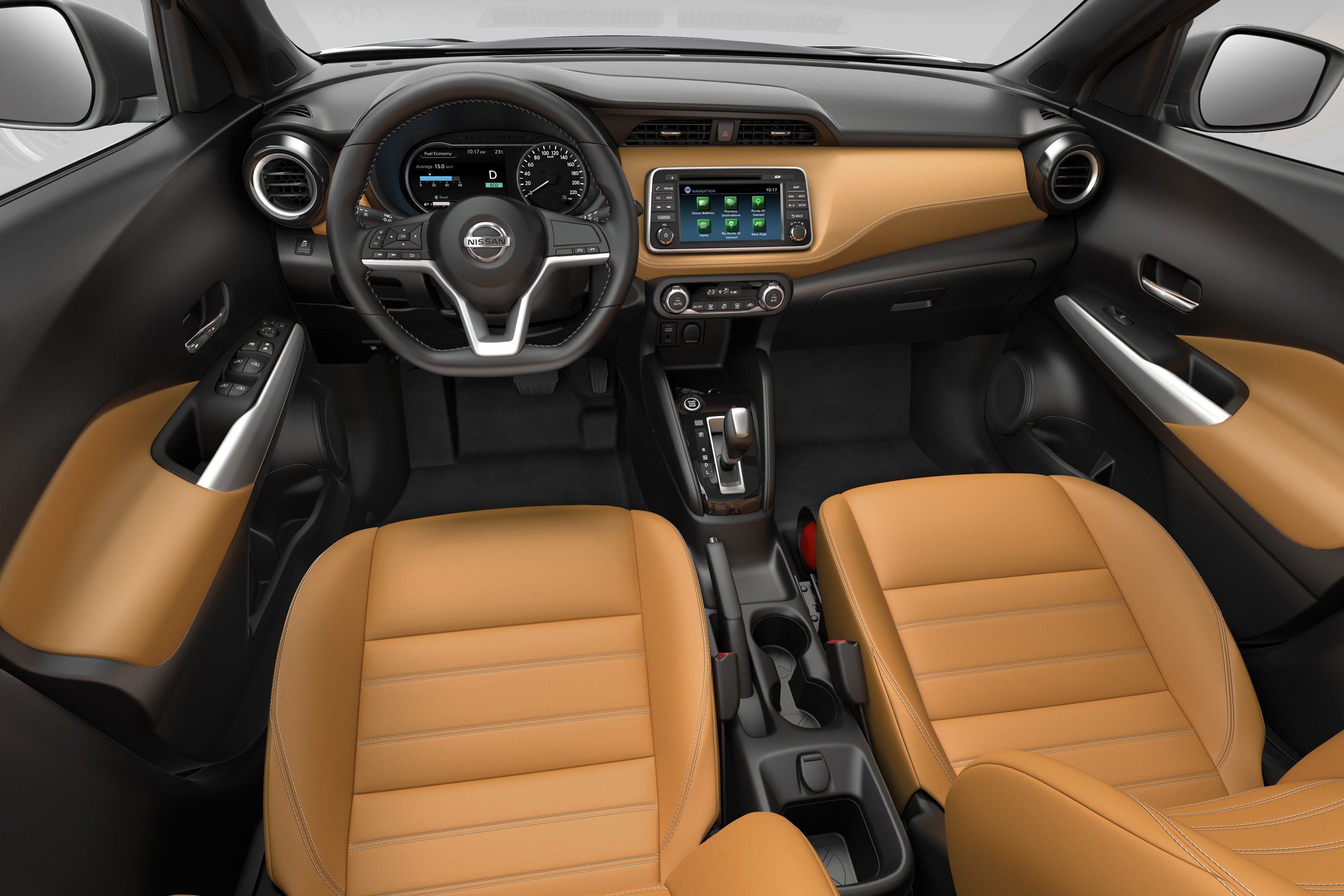 Nissan Kicks official - interior 1
