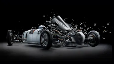Fabian Oefner Distintegrating 04 - Auto Union Type C