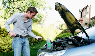 How to check and top up oil - header