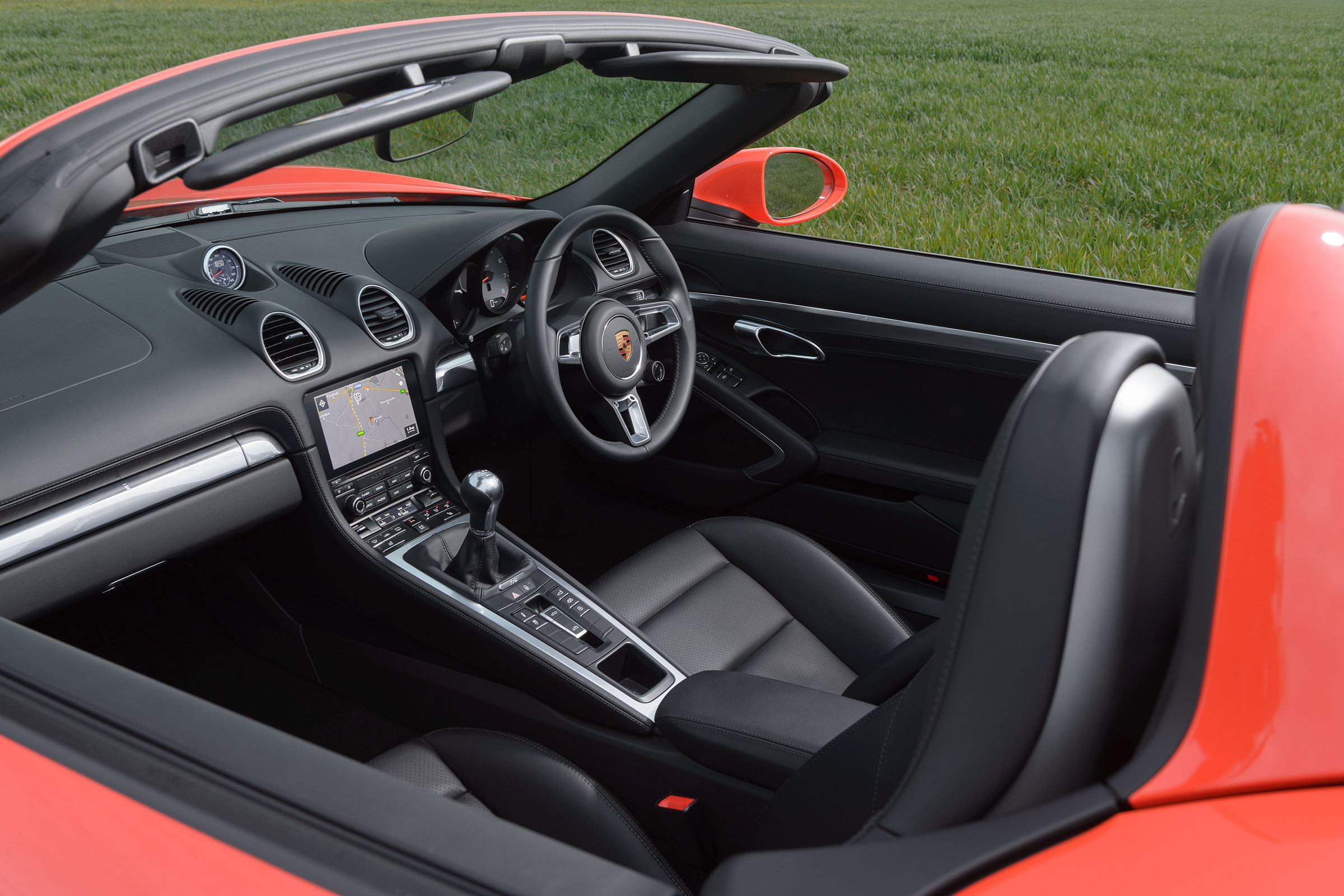 Porsche 718 Boxster interior
