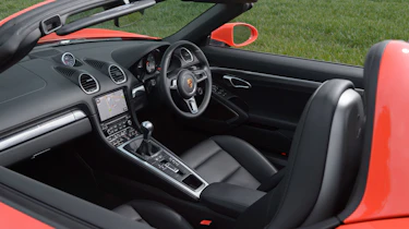 Porsche 718 Boxster interior