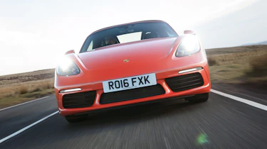 Porsche 718 Boxster head on