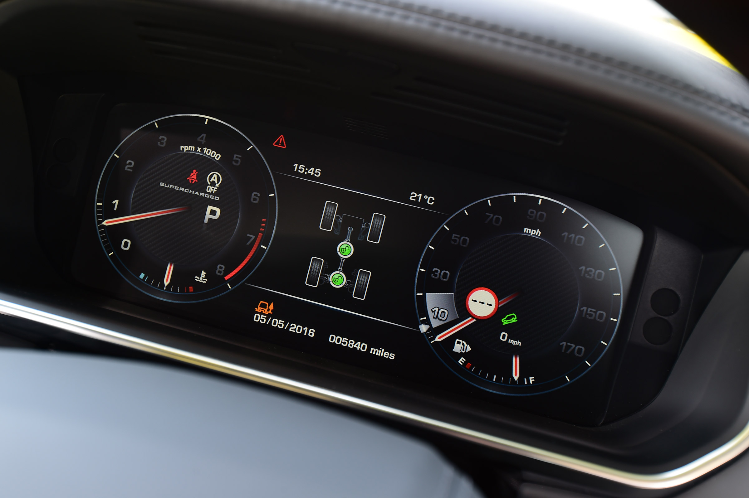 Range Rover - dials