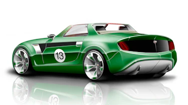 MG Horizon concept sketch - rear