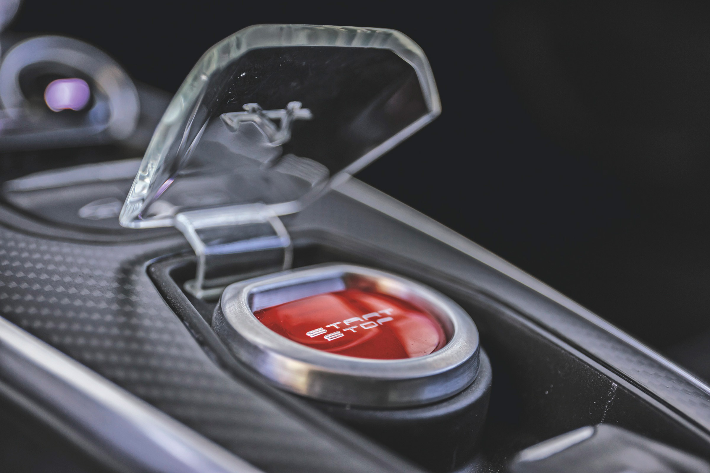 Renault Alpine Vision concept - start button