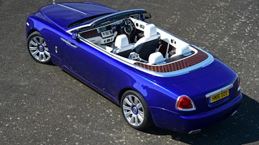 Rolls-Royce Dawn 2016 - rear overhead