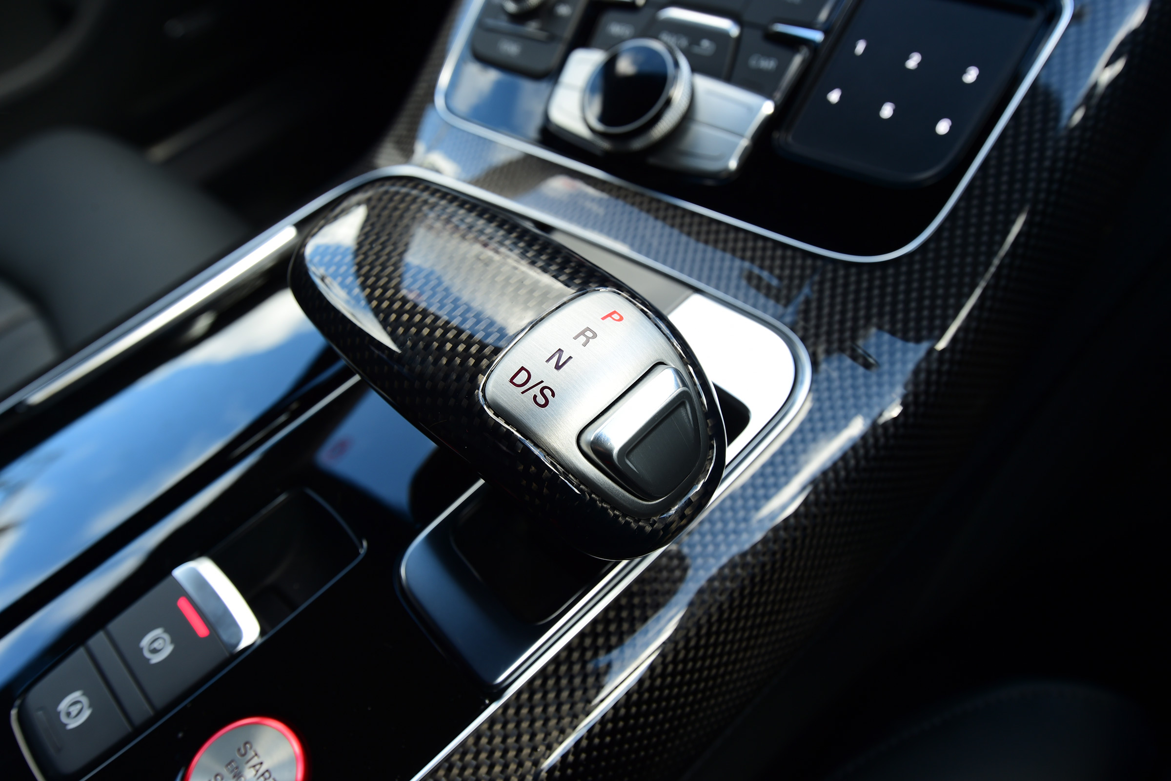 Audi S8 Plus 2016 - gearlever