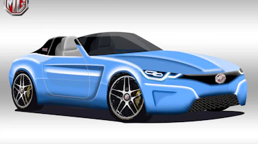 MGB sketch - front