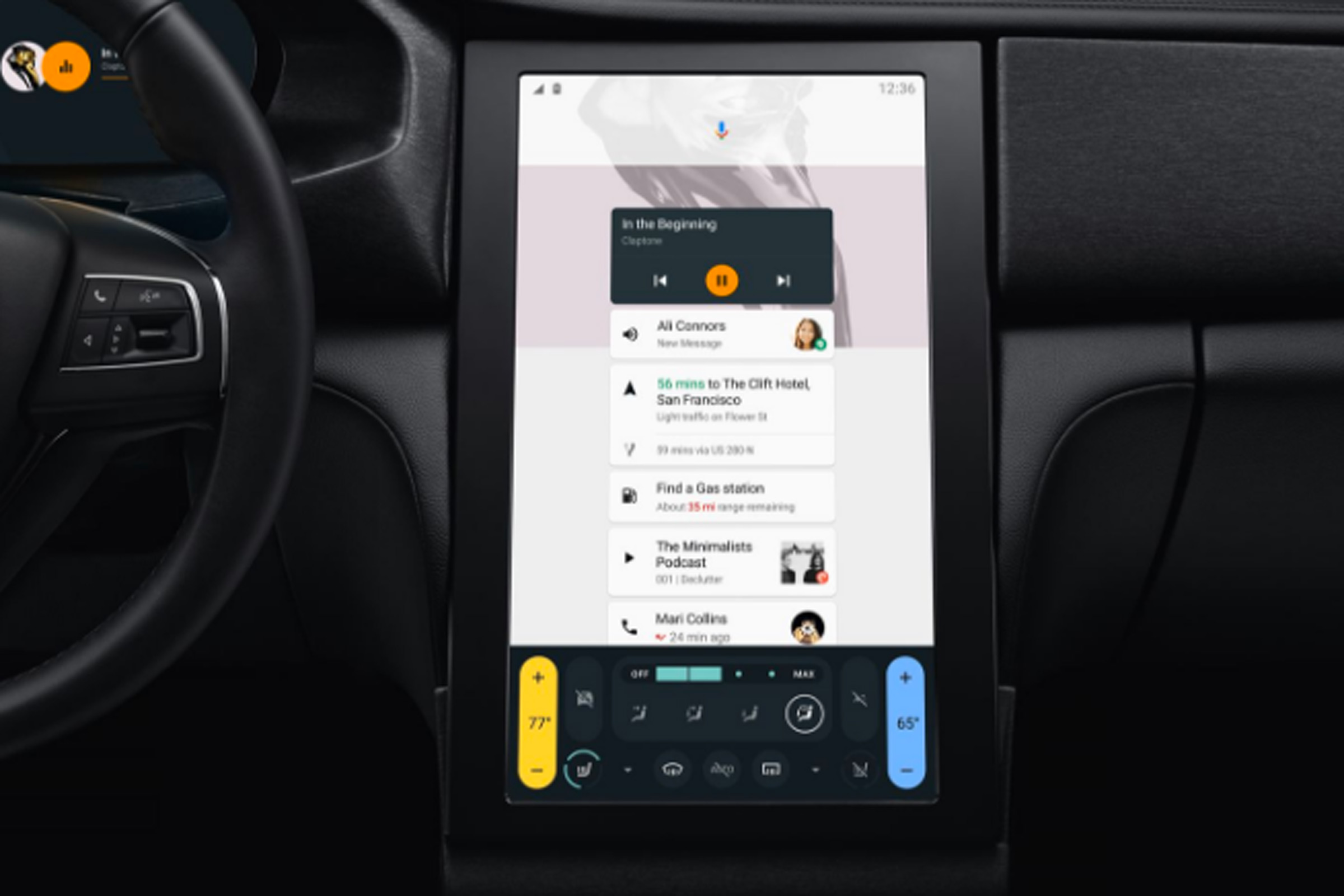 Android N in-car interface 4