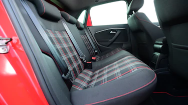 SEAT Ibiza Cupra vs VW Polo GTI - Polo rear seats