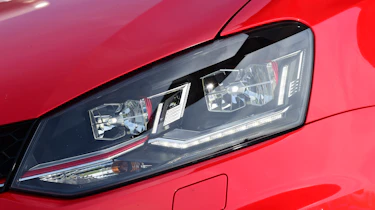 SEAT Ibiza Cupra vs VW Polo GTI - Polo headlight