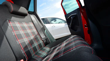 SEAT Ibiza Cupra vs VW Polo GTI - Polo rear seats
