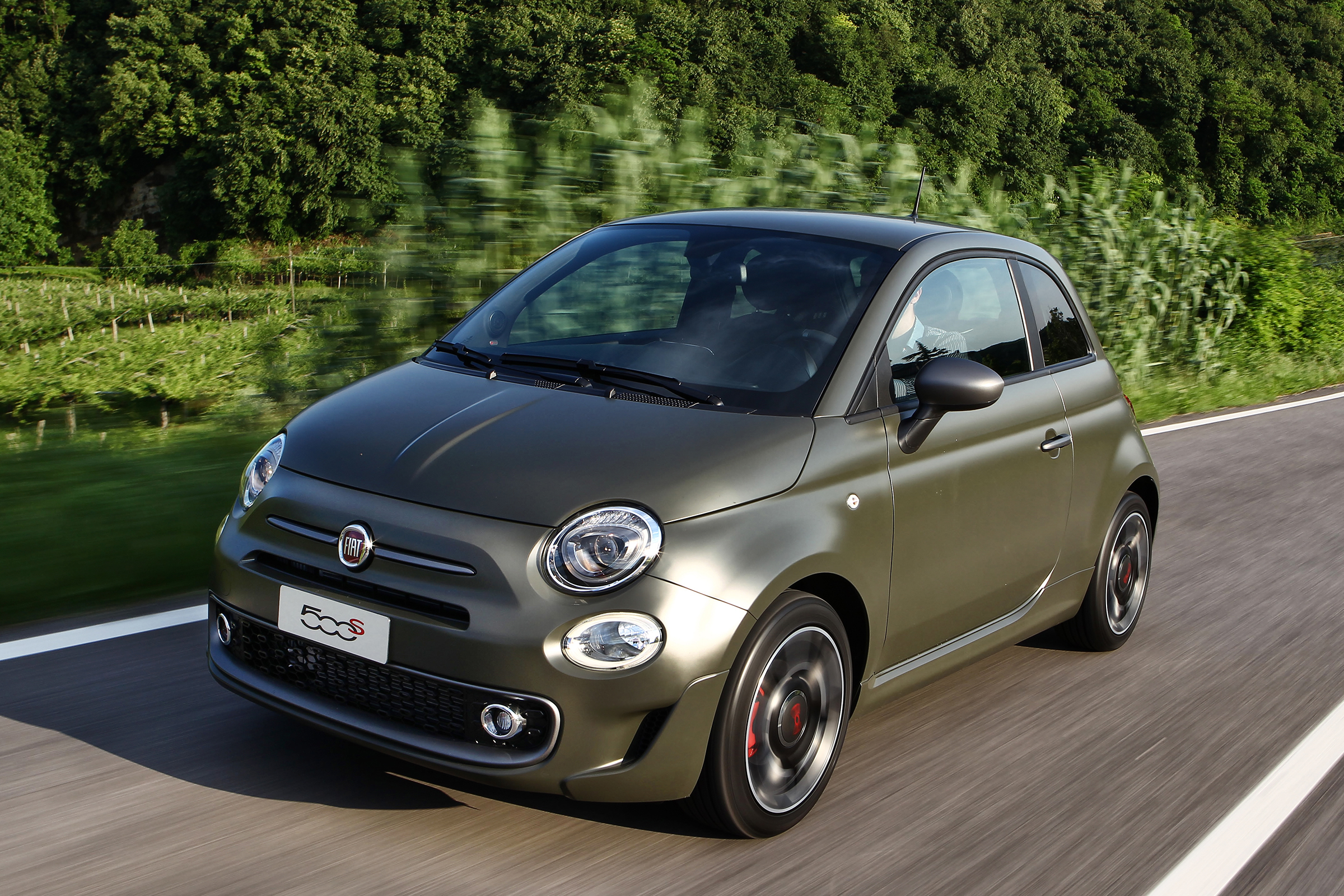 Fiat 500S 2016 - front tracking