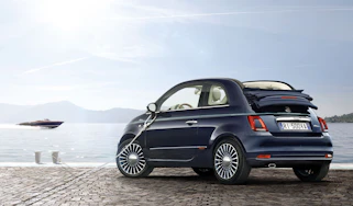 Fiat 500 Riva - rear quarter tether