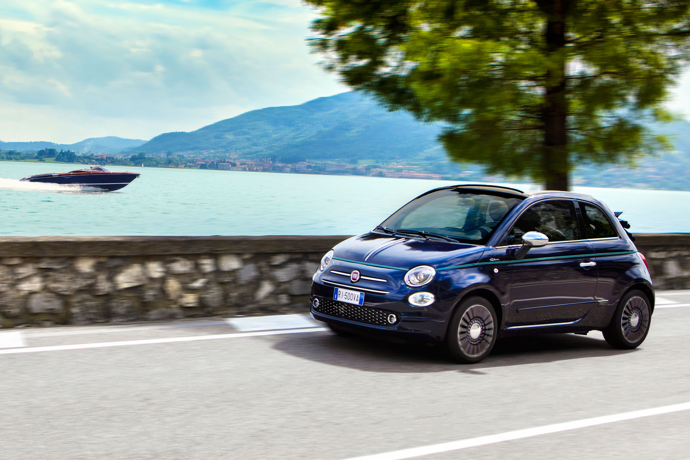 Fiat 500 Riva - front tracking 2