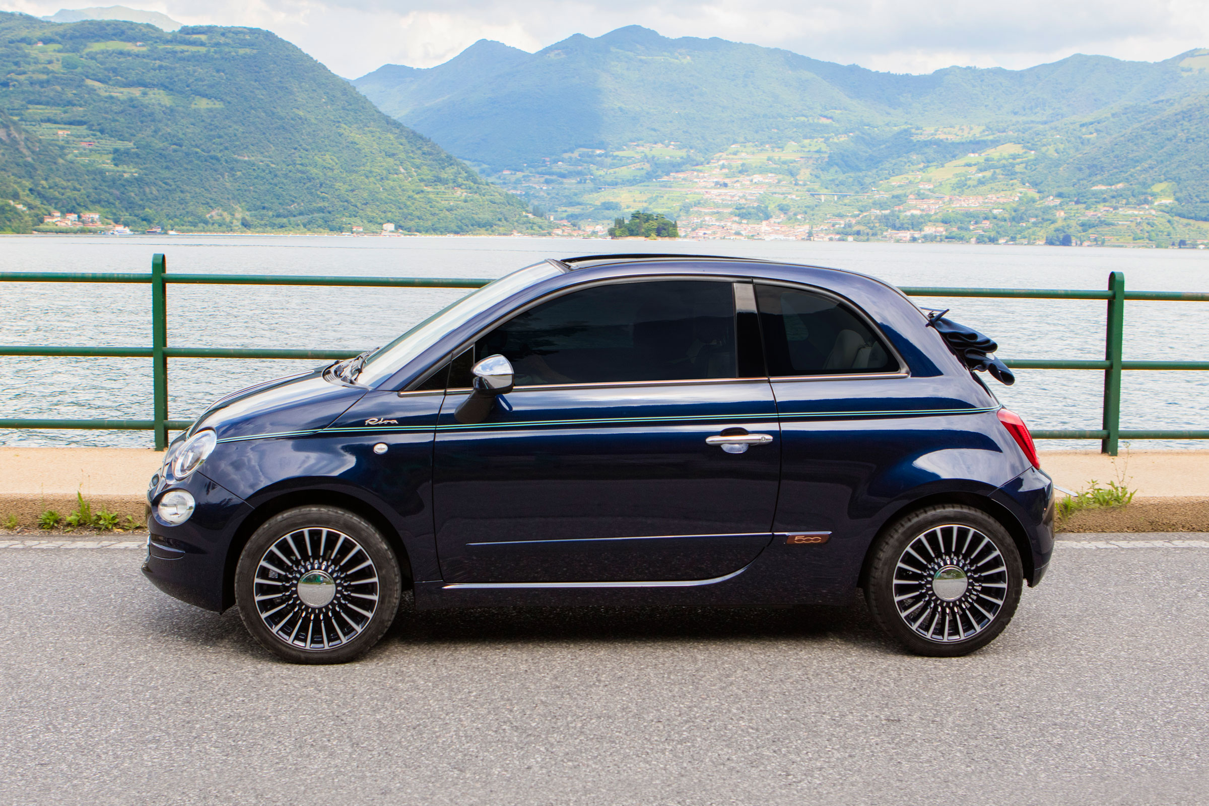 Fiat 500 Riva - side tracking
