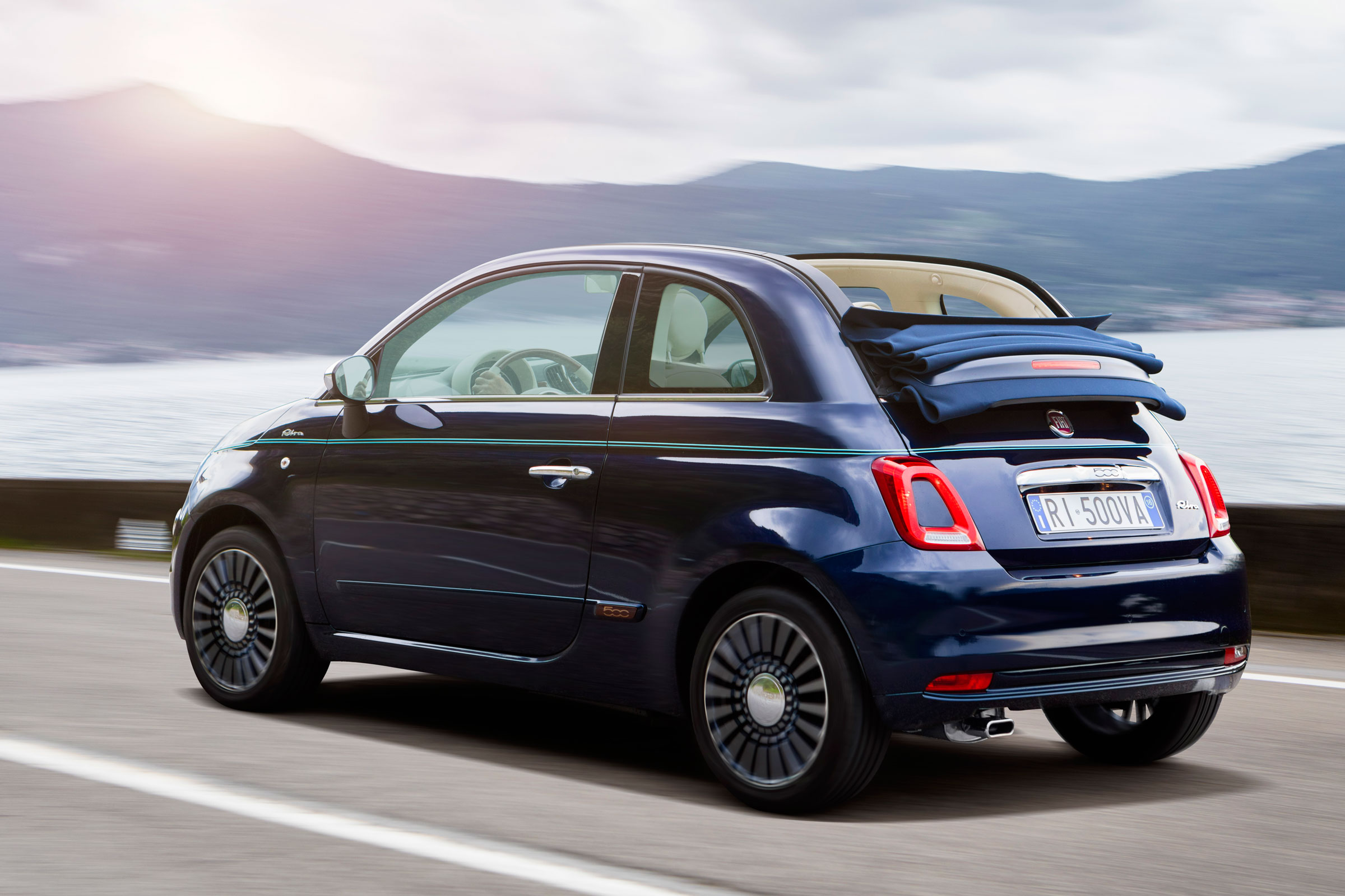 Fiat 500 Riva - rear tracking